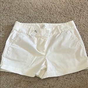 LOFT Women's Classic White Shorts